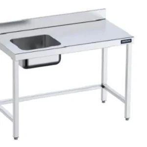 Table de préparation en inox 1200mm Achat Immédiat